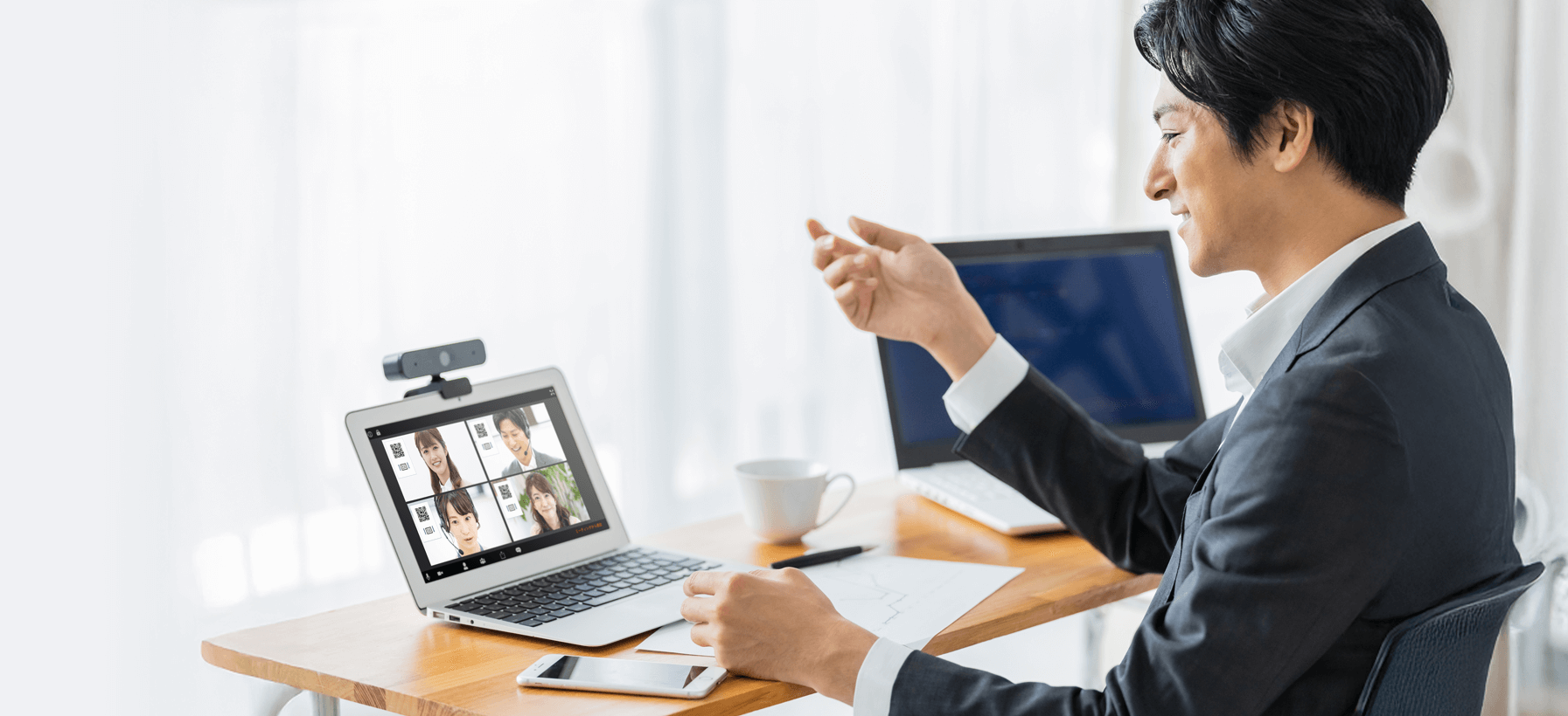 オンラインでつながる資材管理体制